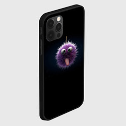 Чехол для iPhone 12 Pro Max Забавное существо, цвет: 3D-черный — фото 2