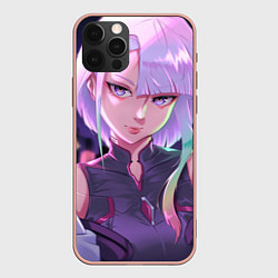 Чехол для iPhone 12 Pro Max Beautiful Lucy, цвет: 3D-светло-розовый