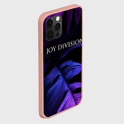 Чехол для iPhone 12 Pro Max Joy Division neon monstera, цвет: 3D-светло-розовый — фото 2