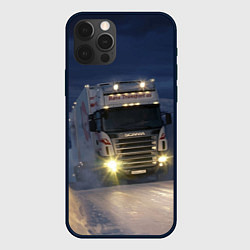 Чехол iPhone 12 Pro Max Для фуры Scania нет преград