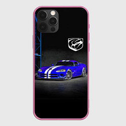 Чехол iPhone 12 Pro Max Dodge Viper SRT GTS