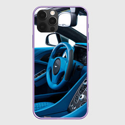 Чехол iPhone 12 Pro Max Aston Martin Vanquish Volante - salon - cabriolet