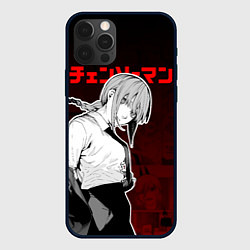 Чехол iPhone 12 Pro Max Makima - Chainsaw man - Градиент