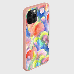 Чехол для iPhone 12 Pro Max Пузырики, цвет: 3D-светло-розовый — фото 2