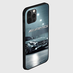 Чехол для iPhone 12 Pro Max Mercedes AMG - Motorsport, цвет: 3D-черный — фото 2