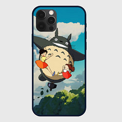 Чехол iPhone 12 Pro Max Flight Totoro