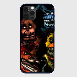 Чехол для iPhone 12 Pro Max Five Nights at Freddys, цвет: 3D-черный