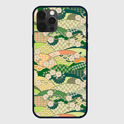 Чехол iPhone 12 Pro Max Green fields