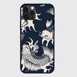 Чехол iPhone 12 Pro Max Japan carp