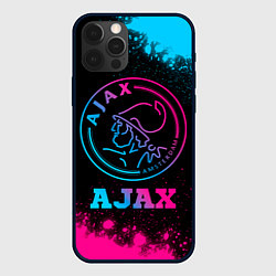 Чехол iPhone 12 Pro Max Ajax - neon gradient