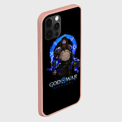 Чехол для iPhone 12 Pro Max Thor GoW Ragnarok, цвет: 3D-светло-розовый — фото 2