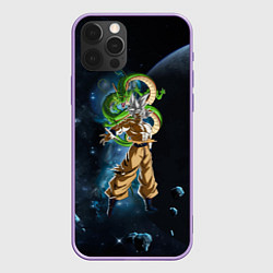 Чехол iPhone 12 Pro Max Dragon Ball - Space - Son Goku