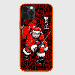 Чехол iPhone 12 Pro Max Santa Claus Samurai