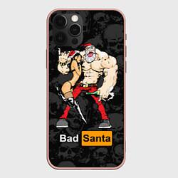 Чехол iPhone 12 Pro Max Bad Santa and sexy girl