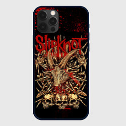 Чехол iPhone 12 Pro Max Slipknot red black