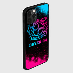 Чехол для iPhone 12 Pro Max Bayer 04 - neon gradient, цвет: 3D-черный — фото 2