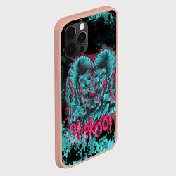 Чехол для iPhone 12 Pro Max Monster Slipknot, цвет: 3D-светло-розовый — фото 2