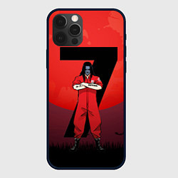 Чехол для iPhone 12 Pro Max Седьмой - Slipknot, цвет: 3D-черный