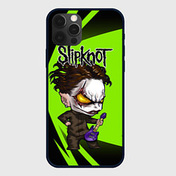 Чехол iPhone 12 Pro Max Slipknot green