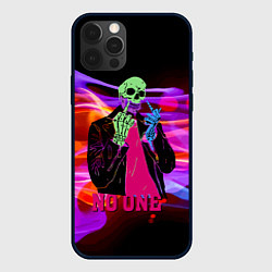 Чехол iPhone 12 Pro Max Никто - Skull - Flame