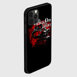 Чехол для iPhone 12 Pro Max Three Days Grace змея и ворон, цвет: 3D-черный — фото 2