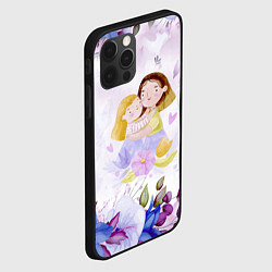 Чехол для iPhone 12 Pro Max Подарок любимой мамочке!, цвет: 3D-черный — фото 2