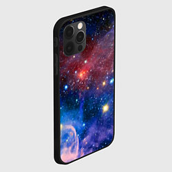 Чехол для iPhone 12 Pro Max Ошеломительный бескрайний космос, цвет: 3D-черный — фото 2