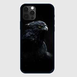 Чехол для iPhone 12 Pro Max Тёмный орёл, цвет: 3D-черный