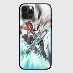 Чехол iPhone 12 Pro Max Chainsaw man blood