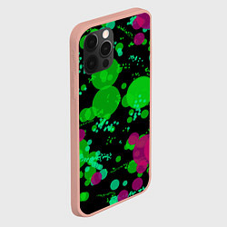 Чехол для iPhone 12 Pro Max Токсичные пузыри, цвет: 3D-светло-розовый — фото 2