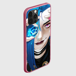 Чехол для iPhone 12 Pro Max Jinx crystall, цвет: 3D-малиновый — фото 2