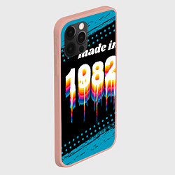 Чехол для iPhone 12 Pro Max Made in 1982: liquid art, цвет: 3D-светло-розовый — фото 2