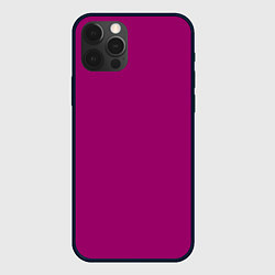 Чехол iPhone 12 Pro Max Баклажановый радуга