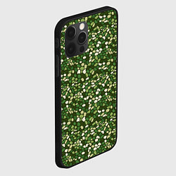 Чехол для iPhone 12 Pro Max Милитари камни, цвет: 3D-черный — фото 2