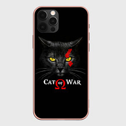 Чехол iPhone 12 Pro Max Cat of war collab