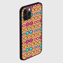 Чехол для iPhone 12 Pro Max Поп арт очки с глазами, цвет: 3D-черный — фото 2