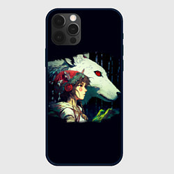Чехол для iPhone 12 Pro Max Сан с богиней Моро, цвет: 3D-черный