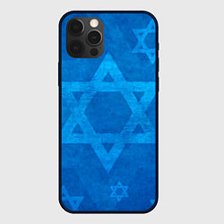 Чехол для iPhone 12 Pro Max Звезды Давида, цвет: 3D-черный