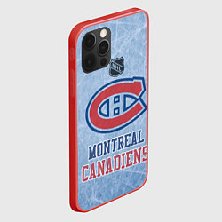 Чехол для iPhone 12 Pro Max Montreal Canadiens - NHL, цвет: 3D-красный — фото 2