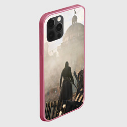 Чехол для iPhone 12 Pro Max Революция ассасинов, цвет: 3D-малиновый — фото 2