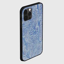 Чехол для iPhone 12 Pro Max Лёд и снег - ледяная броня, цвет: 3D-черный — фото 2