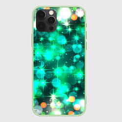 Чехол iPhone 12 Pro Max Космический принт и звездное сияние вселенной