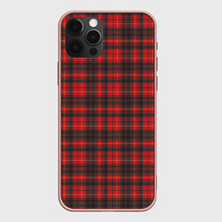 Чехол iPhone 12 Pro Max Шотландский Тартан