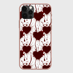 Чехол iPhone 12 Pro Max Паттерн разбитое сердце