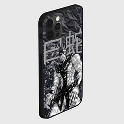 Чехол для iPhone 12 Pro Max Whitesnake - stand of Enrico Pucci - Jojo, цвет: 3D-черный — фото 2