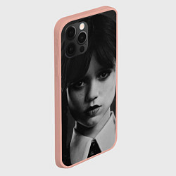 Чехол для iPhone 12 Pro Max Симпатичная Уэнсдэй, цвет: 3D-светло-розовый — фото 2