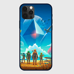 Чехол для iPhone 12 Pro Max No Mans Sky, цвет: 3D-черный