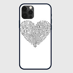 Чехол iPhone 12 Pro Max Heart neurons