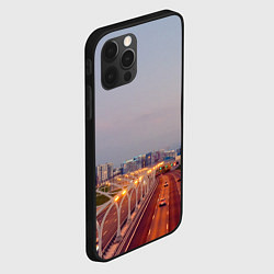 Чехол для iPhone 12 Pro Max Санкт-Петербург: Васильевский остров, цвет: 3D-черный — фото 2