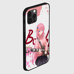 Чехол для iPhone 12 Pro Max Красотка Хитори Гото - Одинокий рокер, цвет: 3D-черный — фото 2